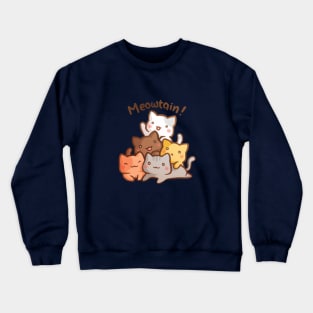 Meowtain Crewneck Sweatshirt